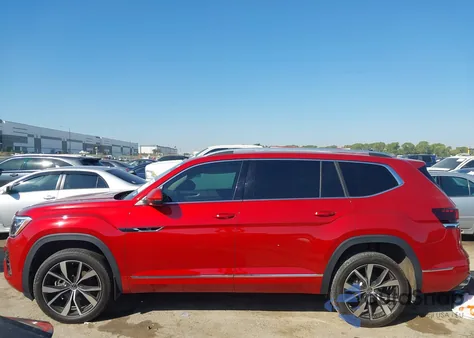 2024 Volkswagen Atlas 2.0T Sel Premium R-Line из США, поврежденный, VIN 1V2FR2CA1RC590672